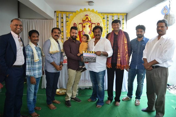 jr ntr,koratala siva,mythri movies,jr ntr and koratala siva movie details,abhay ram,vv vinayak  యంగ్ టైగర్ కొడుకు స్విచ్ ఆన్ చేశాడు!